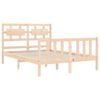 vidaXL Bed Frame without Mattress 120x200 cm Solid Wood Pine