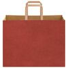 vidaXL Paper Bags 50 pcs with Handles Red 32x17x25 cm