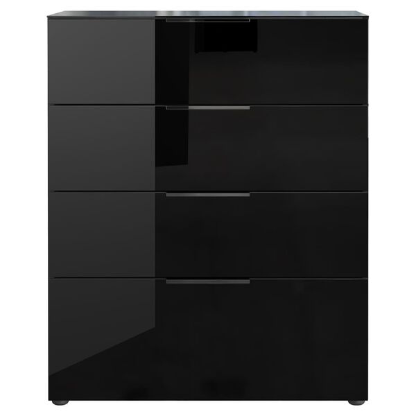 Germania Chest of 4 Drawers GW-Oakland Black