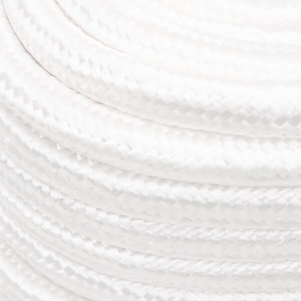 vidaXL Boat Rope Full White 20 mm 25 m Polypropylene