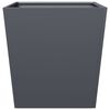 vidaXL Garden Planter Anthracite 50x50x50 cm Steel