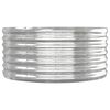 vidaXL Garden Raised Bed Galvanised Steel 152x80x36 cm Silver