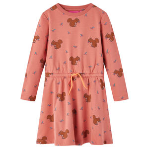 vidaXL Kids' Dress Old Rose 104