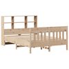 vidaXL Bed Frame without Mattress 150x200 cm King Size Solid Wood Pine