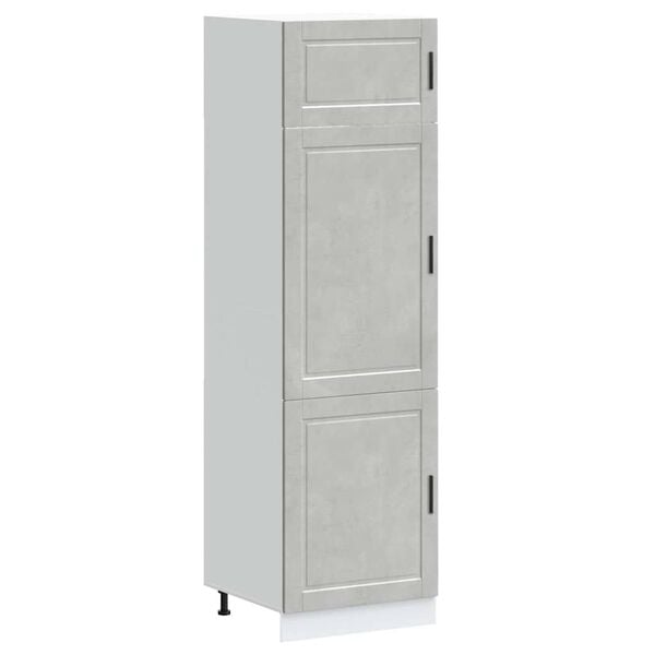 vidaXL Kitchen Cupboard "Porto" Concrete Grey Engineered Wood