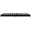 vidaXL Bed Frame without Mattress Black 200x200 cm Engineered Wood