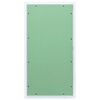 vidaXL Access Panel Green and Silver 45 x 85 cm