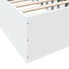 vidaXL Bed Frame without Mattress White 90x190 cm Single