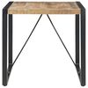 vidaXL Dining Table 80x80x75 cm Rough Mango Wood