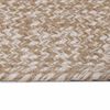 vidaXL Area Rugs Rectangular Natural and White 140 x 200 cm