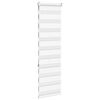 vidaXL Zebra Blind White 50x150 cm Fabric Width 45.9 cm Polyester