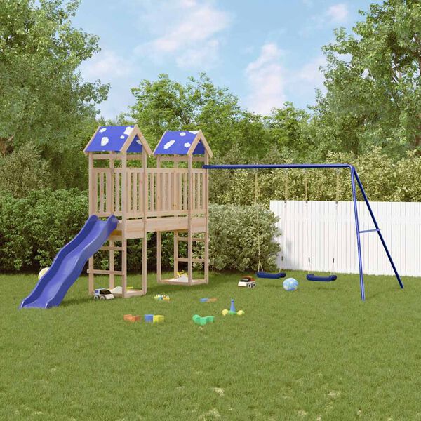 vidaXL Outdoor Playset Solid Wood Pine
