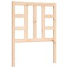 vidaXL Bed Frame without Mattress Small Single Solid Wood Pine