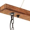 vidaXL Industrial Hanging Lamp 25 W Black 109 cm E27