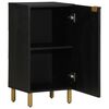 vidaXL Sideboard Black 40x33x75 cm Engineered Wood