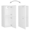 vidaXL Bathroom Furniture Set White Engineered Wood