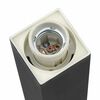 vidaXL Bollard Lights with Outlet 3 pcs 80 cm Black IP44