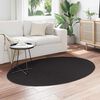 vidaXL Carpet HUARTE Black 170 x 120 cm 100% Polyester