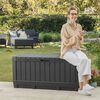 Keter Garden Storage Box Kentwood 350 L Anthracite