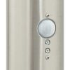 vidaXL Bollard Light with Sensor&Outlet 110 cm Stainless Steel IP44