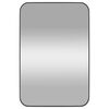 vidaXL Wall-mounted Mirror Black 40x60 cm Rectangle