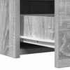 vidaXL Dressing Table with Drawer Grey 60 x 40 x 70 cm Engineered Wood