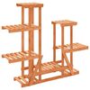 vidaXL Flower Stand 95x25x96 cm Solid Wood Fir