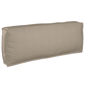 vidaXL Cushion Taupe 120 x 40 x 12 cm Oxford Fabric