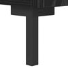vidaXL Sideboard Black Oak 34.5 x 34 x 90 cm Engineered Wood