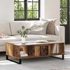 vidaXL Coffee Table Old Wood 104 x 60 x 35 cm Engineered Wood