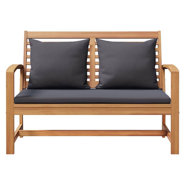 vidaXL Garden Sofa Set Natural Solid teak wood