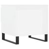 vidaXL Coffee Tables 2 pcs High Gloss White 50x46x50 cm Engineered Wood