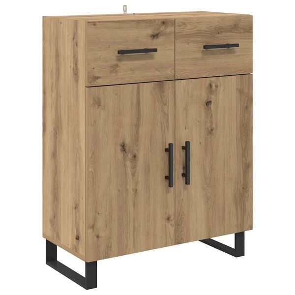 vidaXL Sideboard Artisan Oak 69.5 x 34 x 90 cm Engineered Wood