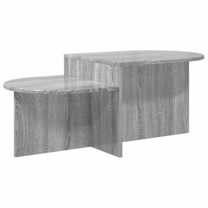 vidaXL Coffee Table Grey Sonoma 100 x 50 x 40 cm Engineered Wood