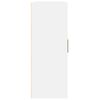 vidaXL Wall Cabinet White 69.5x32.5x90 cm Engineered Wood