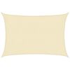 vidaXL Sunshade Sail 160 g/m&sup2; Cream 2x3 m HDPE