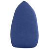 vidaXL Back Pillow Police Blue 140 x 24 x 50 cm Velvet