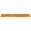 vidaXL Table Top Live Edge 100x20x2.5 cm Solid Wood Mango