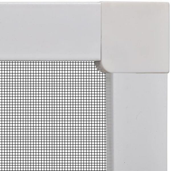 White Insect Screen for Windows 120 x 140 cm