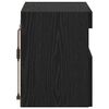 vidaXL TV Wall Cabinets Wall-mounted 2 pcs Black Oak 40 x 30 x 40 cm