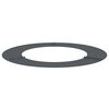 vidaXL suitable for Flat Tree Ring Anthracite &Oslash;50 / 80 cm Steel
