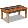vidaXL Coffee Table Solid Reclaimed Wood 100x60x45 cm
