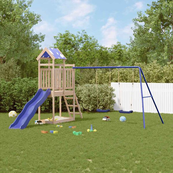 vidaXL Outdoor Playset Solid Wood Pine