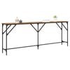 vidaXL Console Table Old Wood 200 x 29 x 75 cm