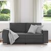 vidaXL Sofa Grey 180 x 78 x 84 cm Fabric
