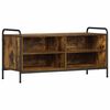 vidaXL TV Cabinet 100 x 39.5 x 50 cm Smoked Oak Engineered Wood