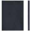 vidaXL Garden Privacy Screens 2 pcs Dark Grey 35 x 0.19 m PVC