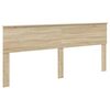 vidaXL Bed Frame with Drawer Sonoma Oak 200 x 200 cm Engineered Wood