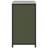 vidaXL Kitchen Storage with Shelf Olive Green 90 x 50 x 92 cm Steel