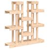 vidaXL Plant Stand 104,5x25x109,5 cm Solid Wood Pine